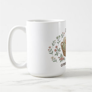 Anpassat Namn Kreativt Kaos Katt Comfort Colors Kaffemugg
