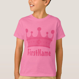 Anpassat namn Krona T-shirt