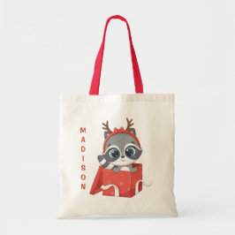 Anpassat namn Kute Jul Tool Bag Tygkasse