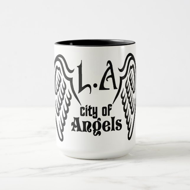 Anpassat namn L.A. Los Angeles mugg (Center)