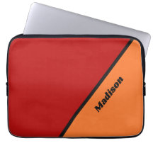 Anpassat namn laptop sleeve