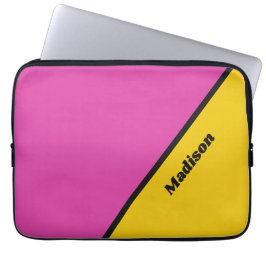 Anpassat namn laptop sleeve