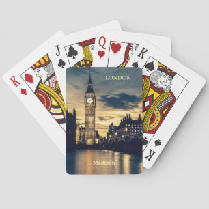 Anpassat namn London Casinokort