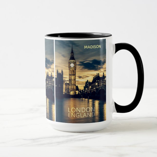 Anpassat namn London Mugg (Höger)