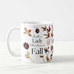 Anpassat Namn-Löv-fall Kaffemugg