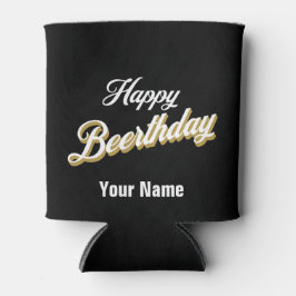 Anpassat namn Lycklig Beerthday Beer Flaska Cooler