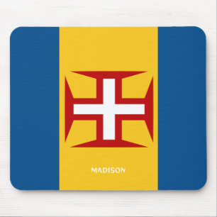 Anpassat namn Madeira-Flagga Musmatta
