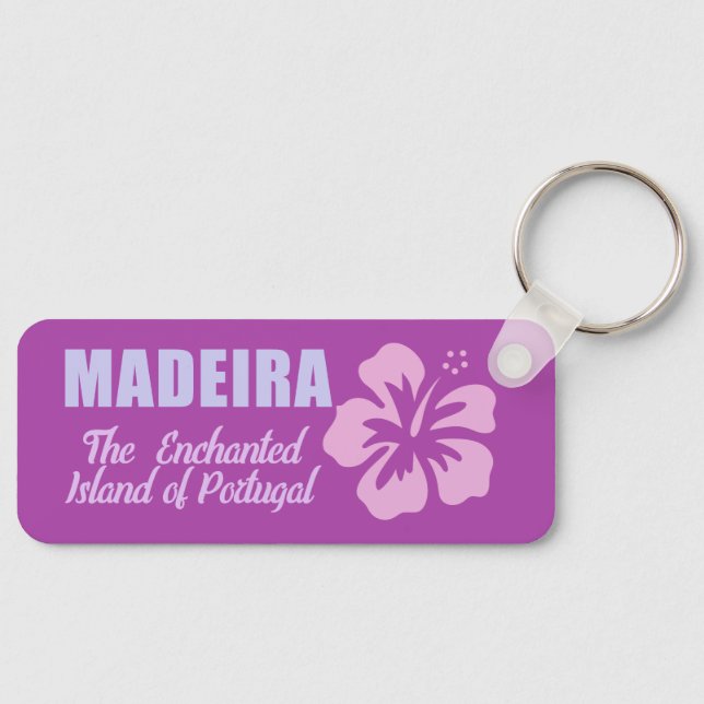 Anpassat namn Madeira Nyckelring (Framsida)