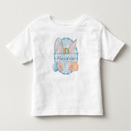 Anpassat namn Märkre Påsk Boy Bunny T Shirt