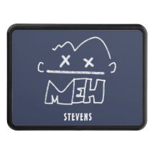 Anpassat namn Meh Funny Ansikte Emoji