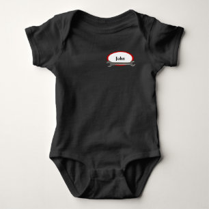 Anpassat namn Mini Mechanique Bodydress T Shirt