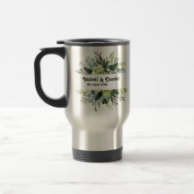 Anpassat Namn modern blom- flickaktig Kaffe Mugg