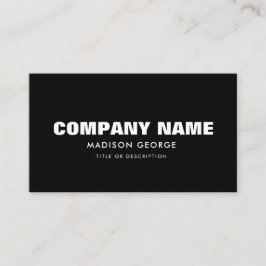 Anpassat namn modern minimalistisk QR-kod för soci Visitkort