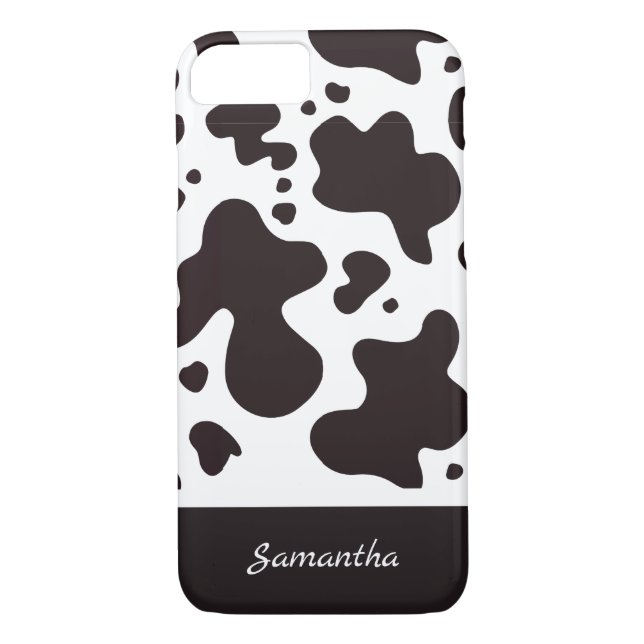 Anpassat namn| Modern och kute Mönster Case-Mate iPhone Skal (Baksida)