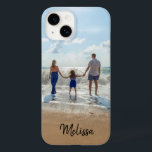 Anpassat namn Monogram Photo Fodral-Mate iphone ca<br><div class="desc">Fira din familj med anpassningsbarna iphone case. Anpassa den genom att byta ut fotot mot ett eget och lägga till ditt namn eller monogram.</div>