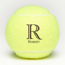 Anpassat namn Monogram Tennis Boll