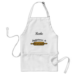 Anpassat namn Monogrammet Happemade Homemade Pocke Förkläde
