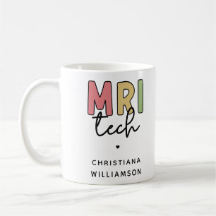 Anpassat namn MRI Tech Teknikstöd från MRI Kaffemugg