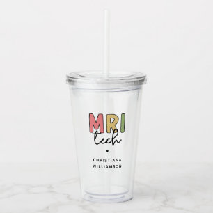 Anpassat namn MRI Tech   Teknikstöd från MRI Take Away Mugg