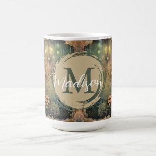Anpassat namn Mushroom Fairy Ljus Kaffemugg