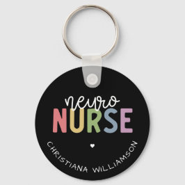 Anpassat namn Neuro Nurse Neuroscience Nurse Gifts Nyckelring