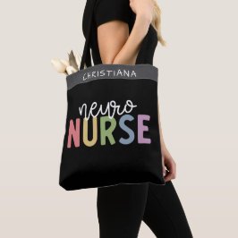 Anpassat namn Neuro Nurse Neuroscience Nurse Gifts Tygkasse