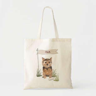 Anpassat namn Norfolk Terrier Pet-Hund Tygkasse