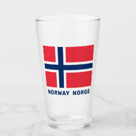 Anpassat namn, norsk Flagga Glaskopp