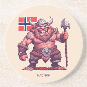 Anpassat namn norska Troll Underlägg