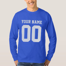 Anpassat namn nummer Manar Football T-Shirt
