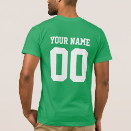 Anpassat namn nummer Manar Football T-Shirt