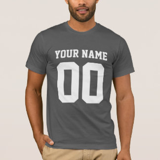 Anpassat namn nummer Manar Football T-Shirt