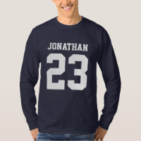 Anpassat namn nummer Manar Sport Jersey T-Shirt