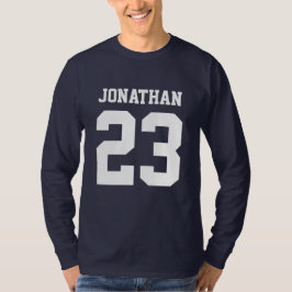 Anpassat namn nummer Manar Sport Jersey T-Shirt