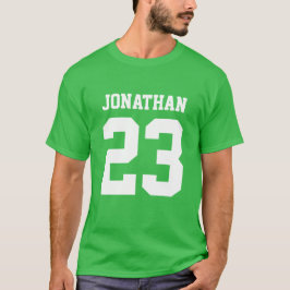 Anpassat namn nummer Manar Sport Jersey T-Shirt
