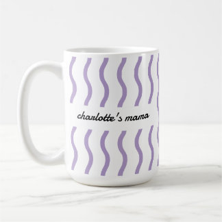 Anpassat Namn Ny Mamma Blivande Mamma Ny Förälder Kaffemugg