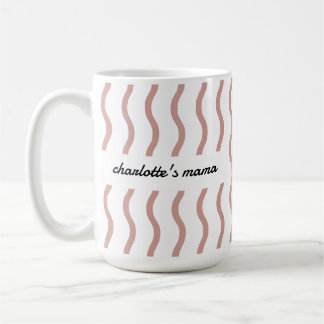 Anpassat Namn Ny Mamma Blivande Mamma Ny Förälder Kaffemugg