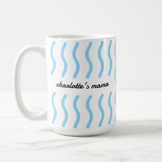 Anpassat Namn Ny Mamma Blivande Mamma Ny Förälder Kaffemugg