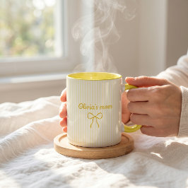 Anpassat Namn Ny Mamma-Pappa Present Kaffe Mugg