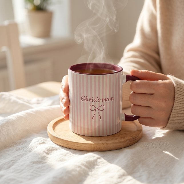 Anpassat Namn Ny Mamma-Pappa Present Kaffe Mugg (Skapare uppladdad)