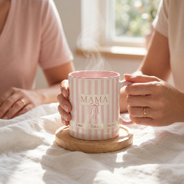 Anpassat Namn Ny Mamma-Pappa Present Kaffe Mugg