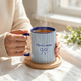 Anpassat Namn Ny Mamma-Pappa Present Kaffe Mugg