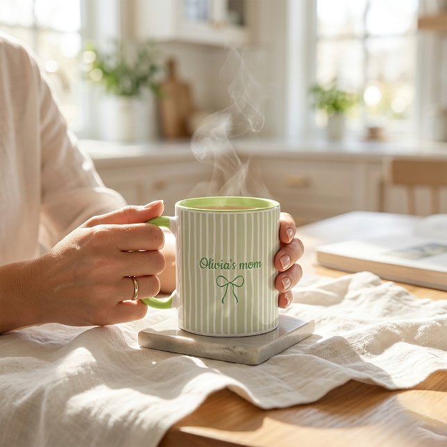 Anpassat Namn Ny Mamma-Pappa Present Kaffe Mugg (Skapare uppladdad)