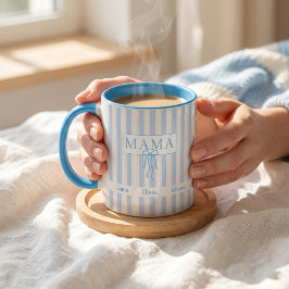 Anpassat Namn Ny Mamma-Pappa Present Kaffe Mugg