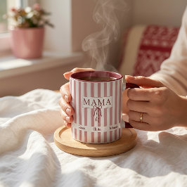 Anpassat Namn Ny Mamma-Pappa Present Kaffe Mugg