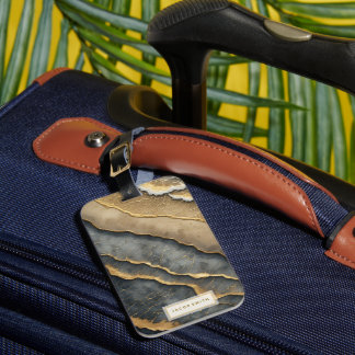 Anpassat namn och adress bagagelapp