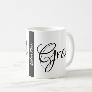 Anpassat namn och år för Grad studenten Kaffemugg