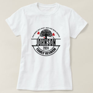 Anpassat namn och Årets familjeåterförening - matc T Shirt