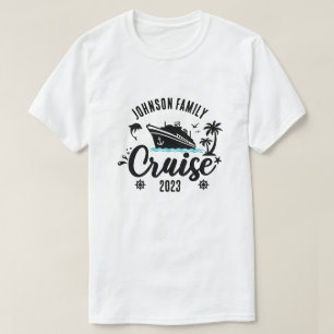 Anpassat namn och årligt familjebyte t shirt