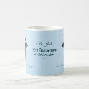 Anpassat namn och årsdag - Ordning, Priest Kaffemugg